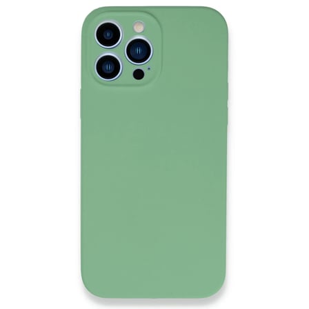 Apple iPhone 13 Pro Max Kılıf Lansman Legant Silikon - Yeşil