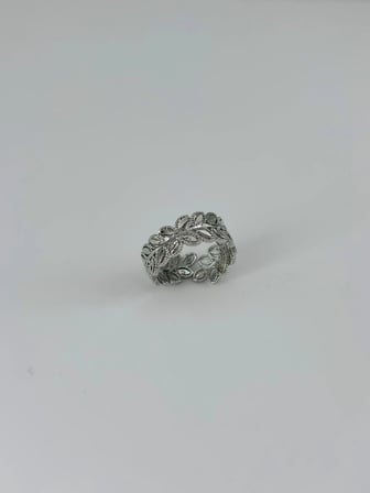 Ayarlanabilir Rodyum Pirinç Bijuteri Yüzük - Yz0148