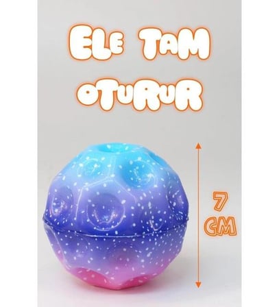 BSF-101 MOONBALL AY TOPU IŞIKLI 70MM adet fiyatıdır