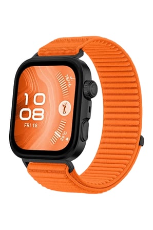 Huawei Fit 4 Braid Kordon - Turuncu