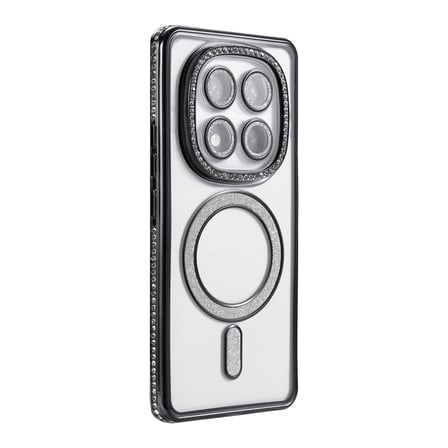 Xiaomi Redmi Note 15 Pro 5G Joke Simli Magneticsafe Kılıf - Siyah