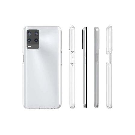 Oppo A54 4G Kılıf Lüx Şeffaf Silikon