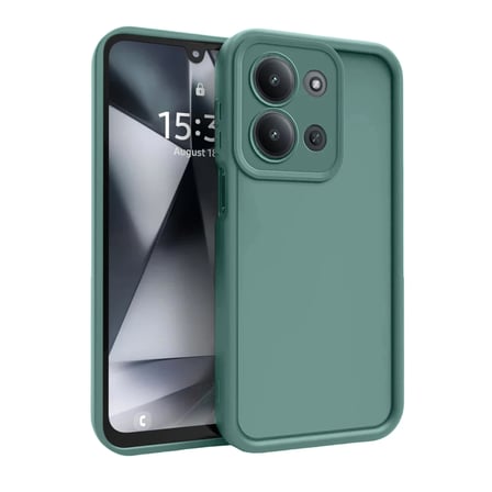 Redmi 15C 4G Viera Silikon - Koyu Yeşil