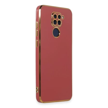 Redmi Note 9 Kılıf Volet Silikon - Kırmızı