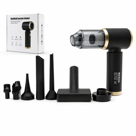 Handheld Vacuum Cleaner 2İN1=ÇEKME - Üfleme Oto - Araç - Ev El Tipi Süpürge Şarjlı Mini - Taşınabilir KH-128