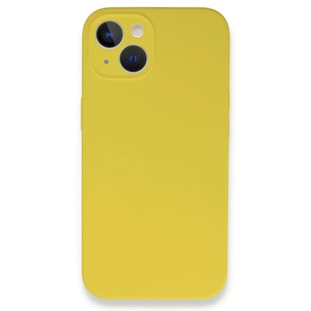iPhone 13 Mini Kılıf Lansman Legant Silikon - Sarı