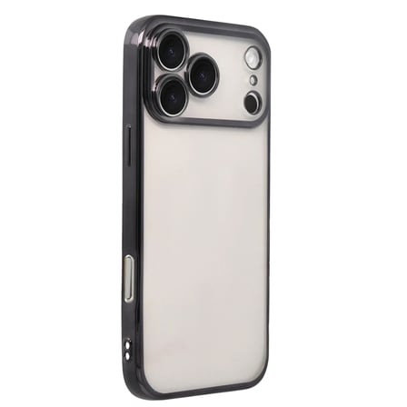 iPhone 17 Pro Razer Lensli Silikon - Siyah