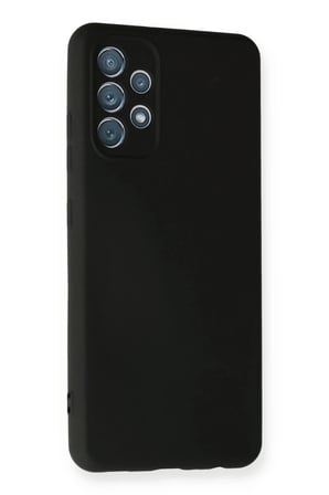 Samsung Galaxy A32 Kılıf Nano içi Kadife Silikon - Siyah
