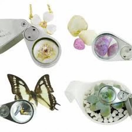 Kontrol, Için Özel Kutulu Metal Işıklı Lup x