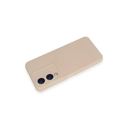 Vivo Y17S Kılıf Nano içi Kadife Silikon - Pudra