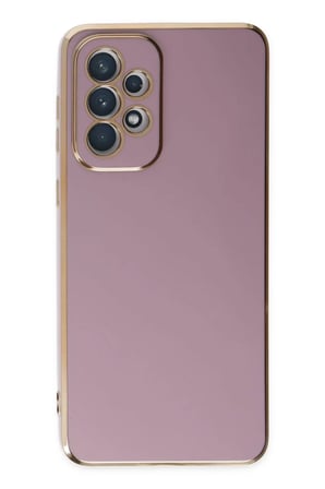 Samsung Galaxy A73 5G Kılıf Volet Silikon - Mor