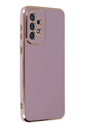 Samsung Galaxy A73 5G Kılıf Volet Silikon - Mor