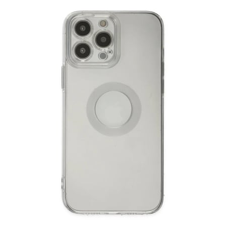 iPhone 13 Pro Max Kılıf Santa Lens Silikon - Şeffaf