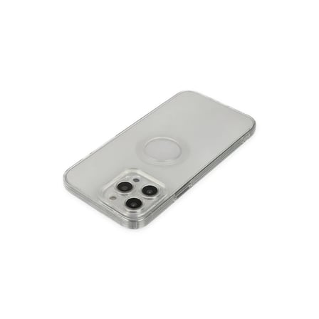 iPhone 13 Pro Max Kılıf Santa Lens Silikon - Şeffaf