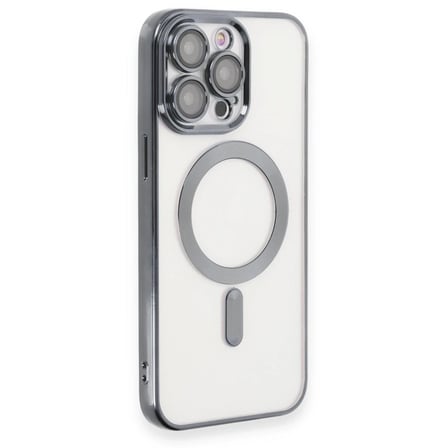 Apple iPhone 15 Pro Max Kılıf Kross Magneticsafe Kapak - Titan Gri