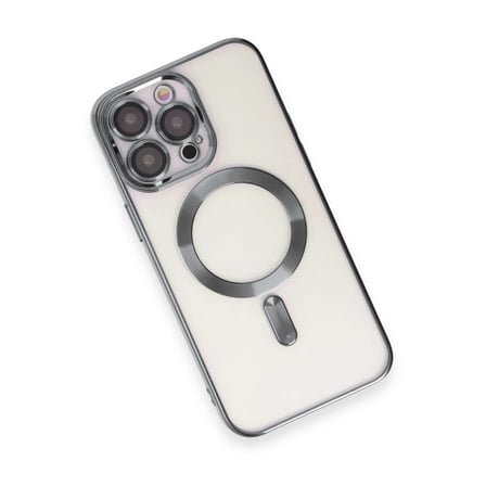 Apple iPhone 15 Pro Max Kılıf Kross Magneticsafe Kapak - Titan Gri