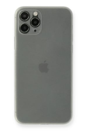 Apple iPhone 11 Pro Kılıf PP Ultra İnce Kapak - Beyaz