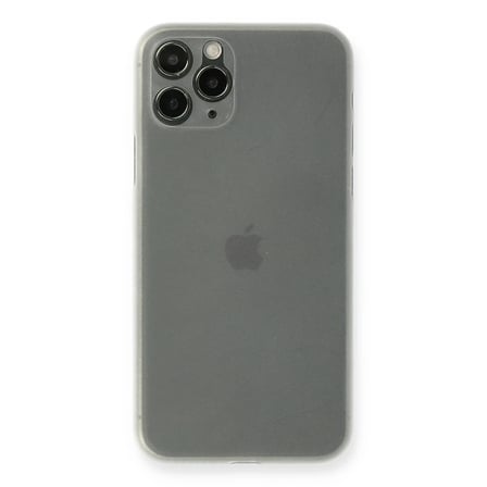 Apple iPhone 11 Pro Kılıf PP Ultra İnce Kapak - Beyaz