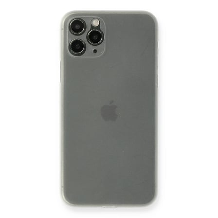 Apple iPhone 11 Pro Kılıf PP Ultra İnce Kapak - Beyaz