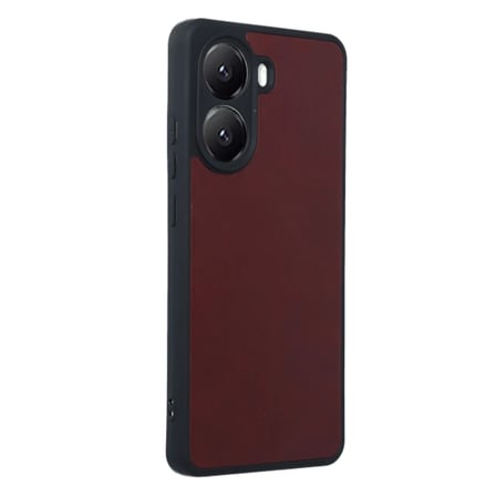 Poco X7 Pro Kılıf Aras Deri Kapak - Bordo