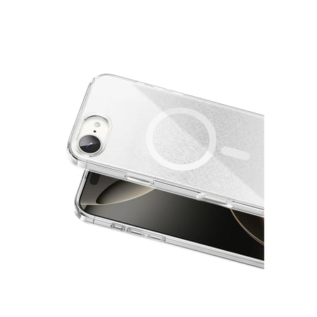 Onegif Apple İphone 17e Sora Simli Magsafe Kapak - Beyaz
