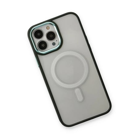 Apple iPhone 14 Pro Kılıf Room Magneticsafe Silikon - Köknar Yeşili