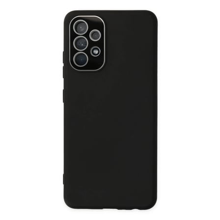 Samsung Galaxy A33 5G Kılıf Lansman Glass Kapak - Siyah