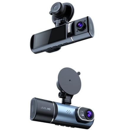 PM-27086 3.16’’ Tft Ekran Çift Kameralı Gps Modüllü Hd Araç Kamerası Dvr (128gb Destekli)