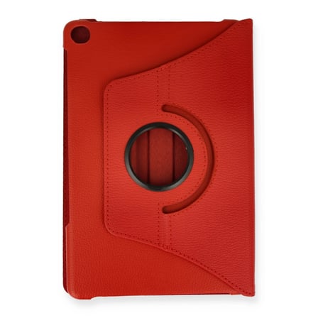 Lenovo Tab M10 Tb328fu Kılıf 360 Tablet Deri Kılıf - Kırmızı