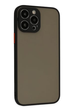 Apple iPhone 15 Pro Max Kılıf Montreal Silikon Kapak - Siyah