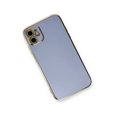 iPhone 11 Kılıf Volet Silikon - Mavi