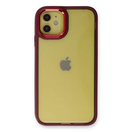 iPhone 12 Kılıf Dora Kapak - Kırmızı