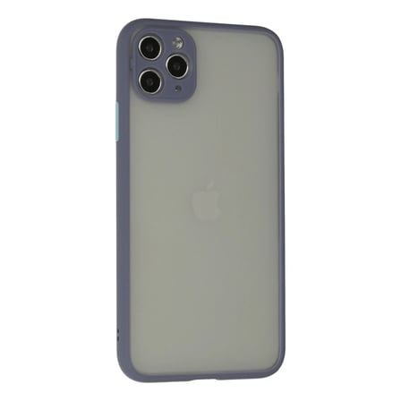 Apple iPhone 12 Pro Max Kılıf Montreal Silikon Kapak - Gri