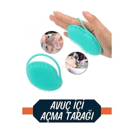 Saç Yıkama Tarağı Avuçiçi Belgiqa Design 716298