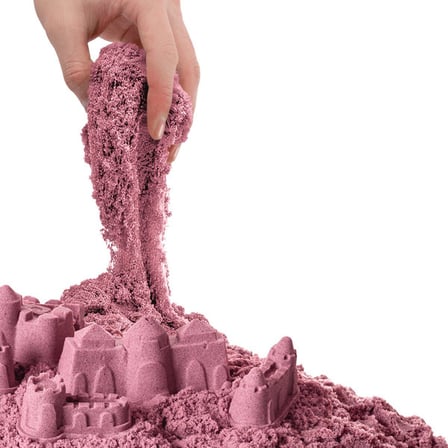 Aksesuarlı Pembe Kinetik Oyun Kumu  Gr