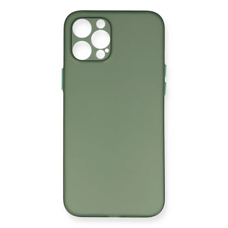 iPhone 12 Pro Kılıf PP Ultra İnce Kapak - Yeşil