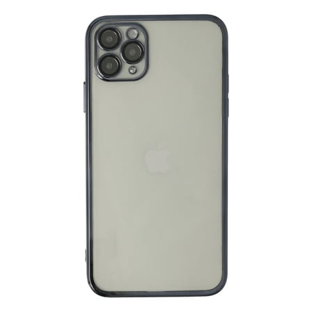 Apple iPhone 11 Pro Max Kılıf Razer Lensli Silikon - Siyah