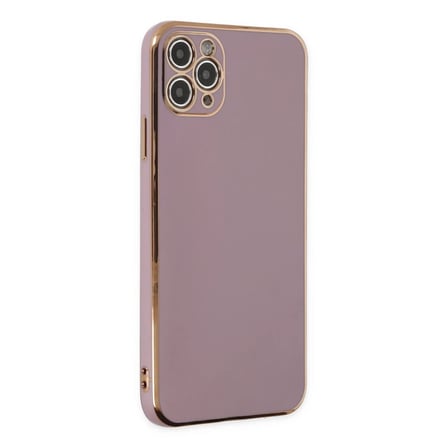 iPhone 11 Pro Max Kılıf Volet Silikon - Mor