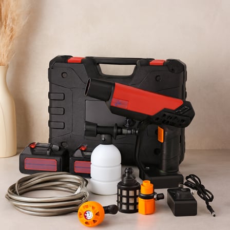 Şarjlı Araç Yıkama Makinesi 135W 19000RPM 21V 12000mAh