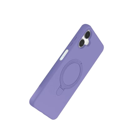 Samsung Galaxy A06 Regal Magsafe Standlı Kapak - Lila