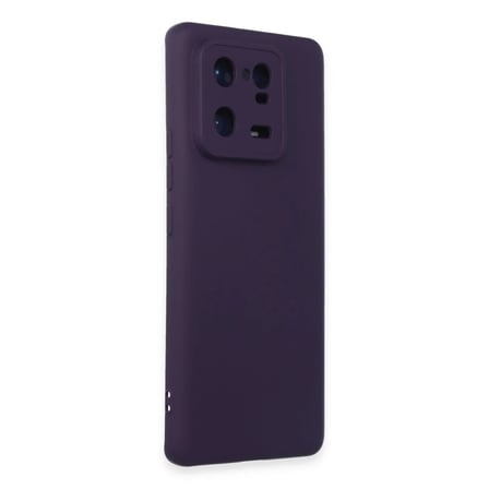 Xiaomi Mi 13 Pro Kılıf Nano içi Kadife Silikon - Mor