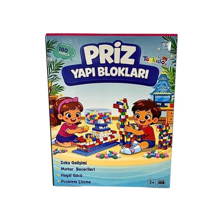 Eğitici Kutu Priz Yapı Blokları