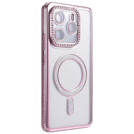 Xiaomi Redmi Note 14 4G Joke Simli Magneticsafe Kılıf - Pembe