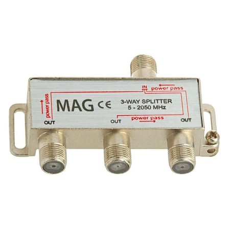 Mag MG-1504 5-2500 MHz 1 Giriş 3 Çıkış Anten-Sinyal Dağıtıcı 1/3 Splitter