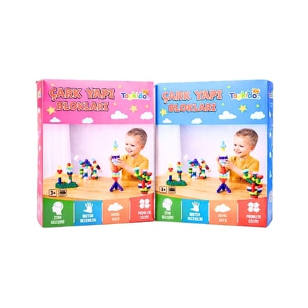 Eğitici Kutu Çark Yapı Blokları