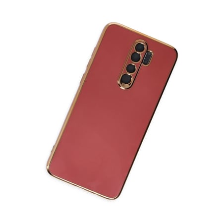Redmi Note 8 Pro Kılıf Volet Silikon - Kırmızı