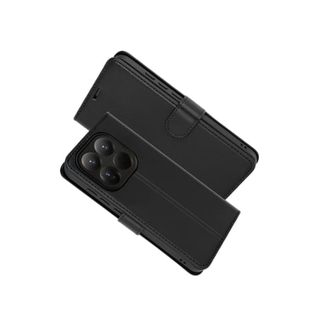 Xiaomi Mi 15T Trend S Plus Kapaklı Kılıf - Siyah
