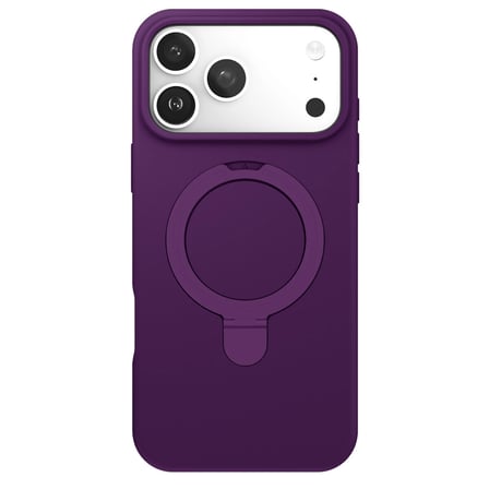 Apple İphone 17 Pro Regal Magsafe Standlı Kapak - Derin Mor