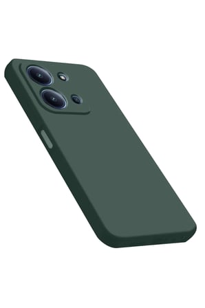 Xiaomi Redmi 15C 4G Nano içi Kadife Silikon - Koyu Yeşil