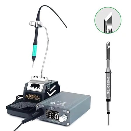 GVM-T115 45 Watt SMD Havya İstasyonu 120-450 Derece